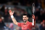 Novak Djokovic at the 2024 French Open. (Photo: Getty)